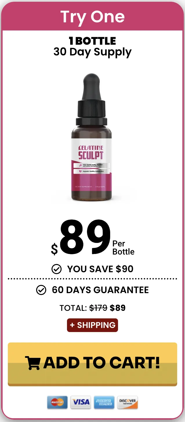 gelatin sculpt 1 bottle price